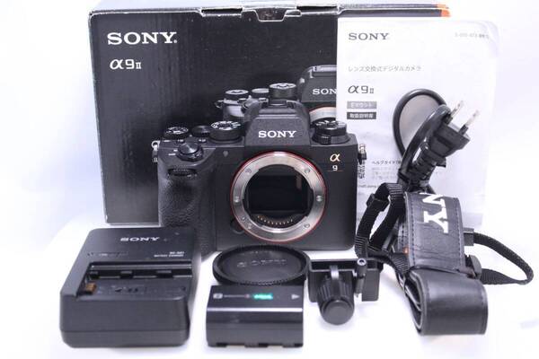【12,378回】SONY α9M2 ボディ ILCE-9M2 フルサイズ ミラーレス一眼レフカメラ
