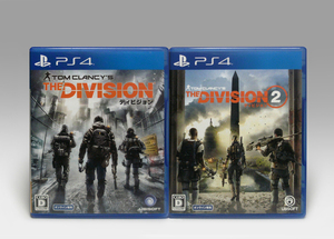 ● PS4 2本セット ディビジョン / ディビジョン 2 PLJM-84050/ 16305 オンライン専用 TOM CLANCY'S DIVISION, DIVISION 2 UBI 2016/2019