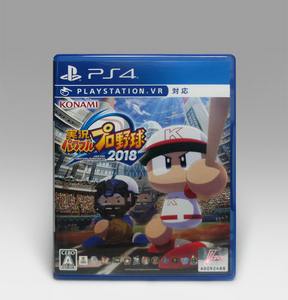 ● PS4 実況パワフルプロ野球 2018 PLJM-16120 動作確認済み JIKKYOU POWERFUL Pro-YAKYUU 2018 Konami 2018 PSVR