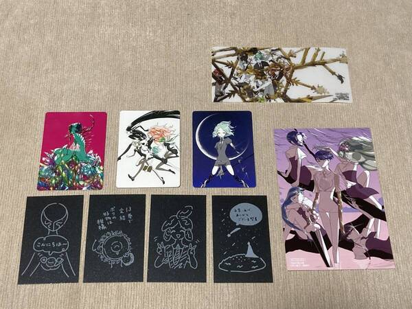 -◆宝石の国 特典イラストカード しおり セット 市川春子◆-