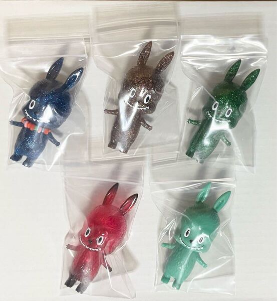 HOW2WORK THE LITTLE MONSTERS SERIES ラブブ ミニフィギュア 5体セット KASING LUNG MINI FIGURE LABUBU ソフビ INSTINCTOY T9G