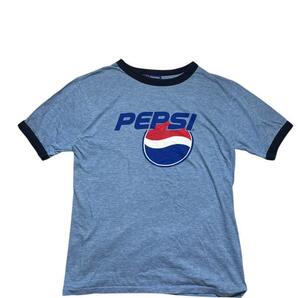 PEPSI ペプシ リンガーtシャツ 90s シングルステッチ 企業T L