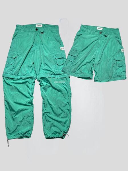 00s JOYRICH techno detachable cargo pants Y2K カーゴパンツ ティファニーブルー