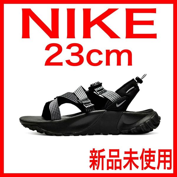 新品未使用 NIKE サンダル 23cm ONEONTA ブラック 黒 ナイキ オニオンタ スポーツサンダル DJ6601