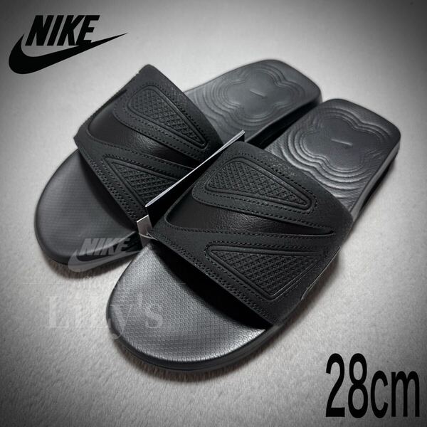 【新品未使用】NIKEサンダル 28cm オールブラック 黒 ナイキ DC1460 エアマックス CIRRO スライド AIR MAX