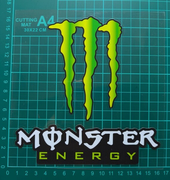 アメリカ MONSTER エナジー レーシング 装飾 ステッカー モンスターエナジー 防水