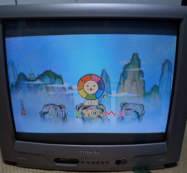 【動作品】 東芝 ブラウン管テレビ 25インチ 25S99SN BAZOOKA TOSHIBA + 地デジチューナー