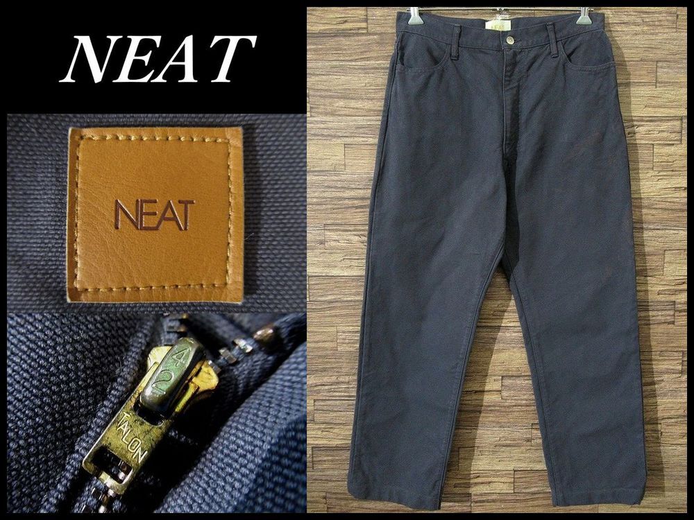 NEAT(ニート) / スラックスパンツ/48/ウール/カーキ | 古着の