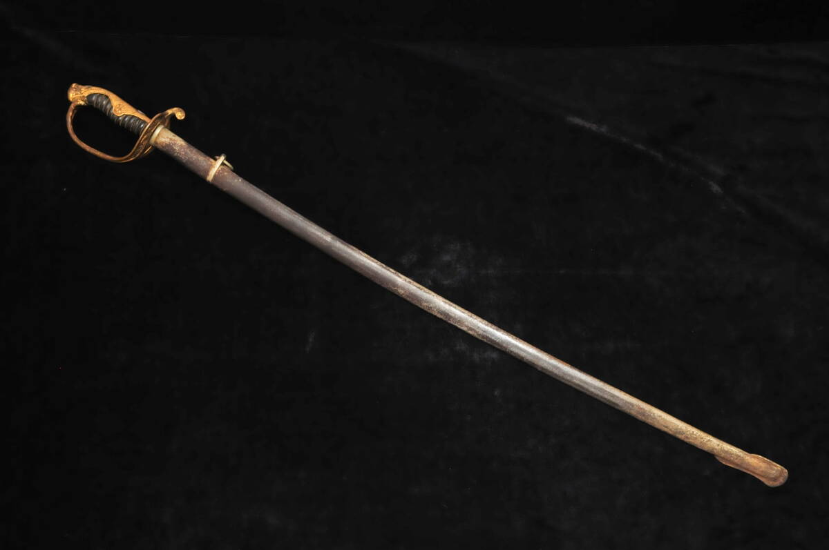 指揮刀 模造刀 軍物 刃長さ約63cm Yahoo!オークション -「陸軍