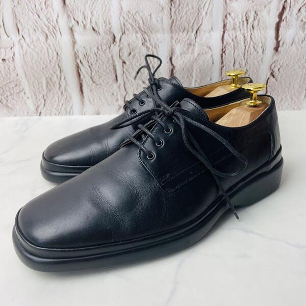 【極美品】BALLY バリー 革靴 プレーントゥ レザー 厚底 黒 5(23)