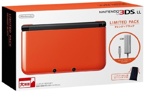美品 ニンテンドー3DS LL 本体 オレンジ×ブラック リミテッドパック 任天堂 ニンテンドー3DS LL リミテッドパック オークション比較