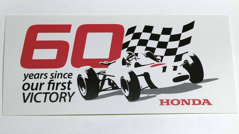 貴重】F1 HONDA 優勝記念 ステッカー 1987年 3枚セット - メルカリ