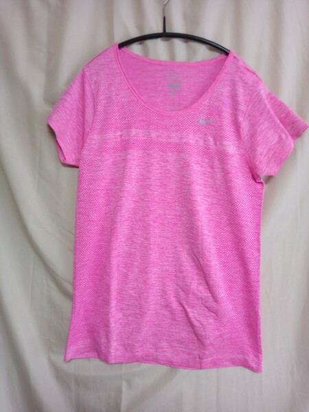 12636 ★★ ナイキ DRI-FIT プラクティスシャツ サイズL ピンク