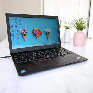 Lenovo ThinkPad Windows11 8GB SSD256GB(新品) オフィス カメラ 15.6インチ(解像度1366×768)