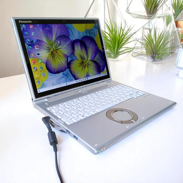 Panasonic パナソニック レッツノート CF-XZ6 2in1 Windows11 Core i5-7300U 8GB SSD256GB 12インチ(解像度2160×1440) カメラ