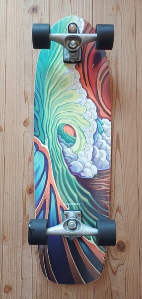 Carver Skateboards サーフスケート 33.75インチ Greenroom