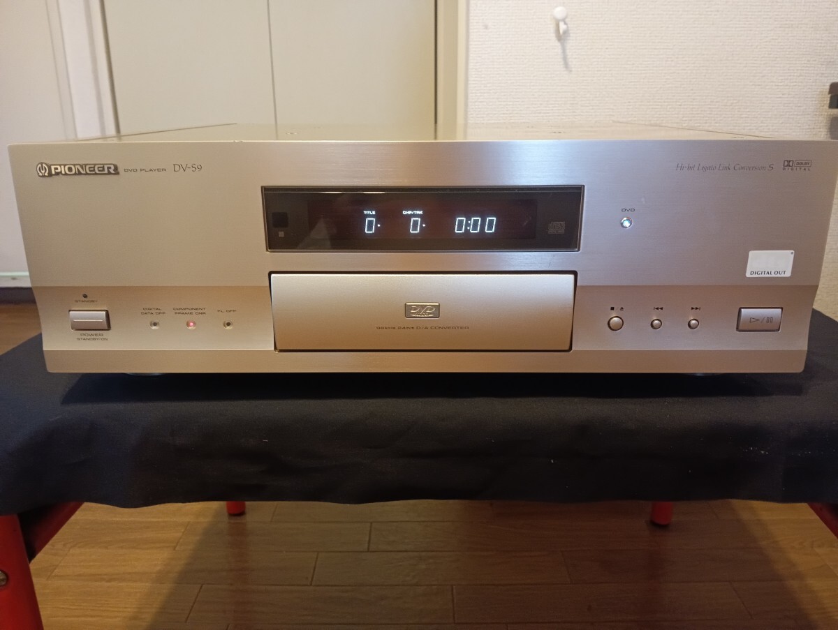 Pioneer DV-S9 DVDプレーヤー パイオニア 動作品 リモコン付