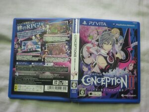 PSVita コンセプション Ⅱ CONCEPTION Ⅱ 七星の導きとマズルの悪夢 CONCEPTION2 (ケース付)