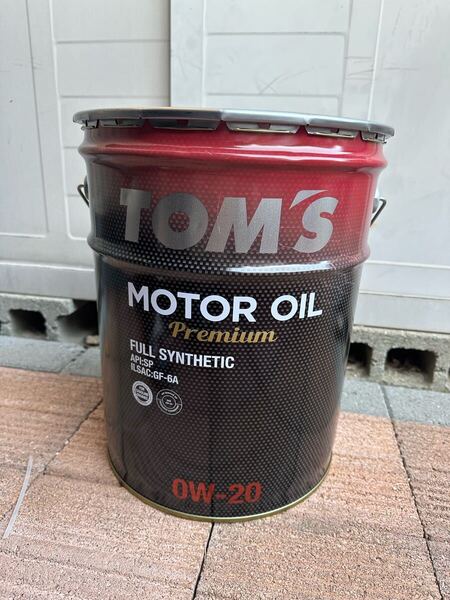 トムスエンジンオイル 0w-20 20L
