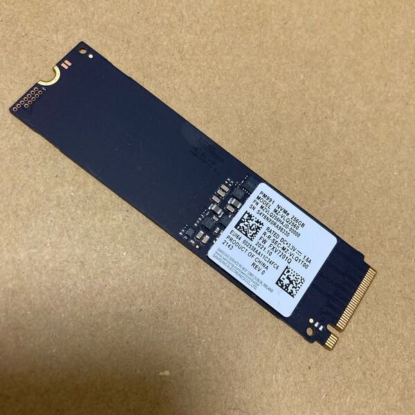 2810 NVMe SSD SAMSUNG Samsung M2 サムスン M.2 256GB