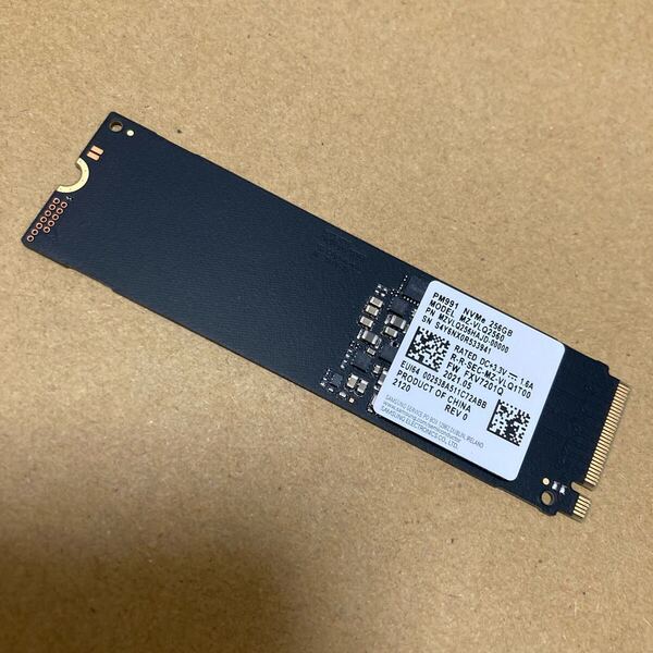 2656 M2 SSD SAMSUNG NVMe Samsung サムスン M.2 256GB
