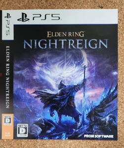 エルデンリング ナイトレイン 販促ジャケット PS5 ELDEN RING NIGHTREIGN フロムソフトウェア FROM SOFTWARE