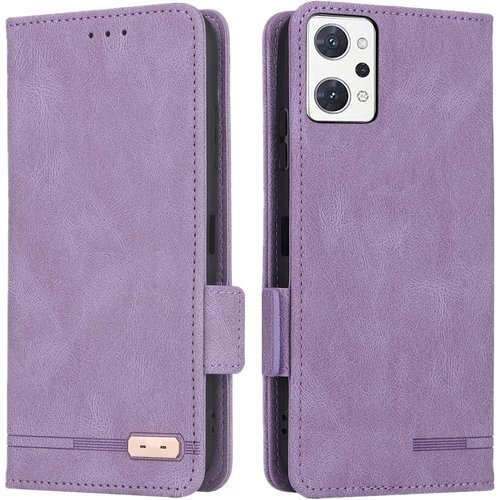 Oppo Reno7 A / Reno9 A ケース グネット ケース 携帯ケース つや消し レトロ パープル 346