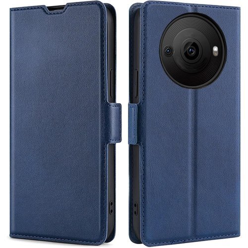 AQUOS R8 pro SH-51D / LEICA 収納 耐衝撃 カード入れ スタンド 軽いケース ネイビー 617