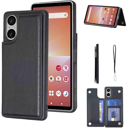 Geshh Xperia 10 vi/SO-52E / ニー エクスペリア10vi xperia 10 vi 黒 1004