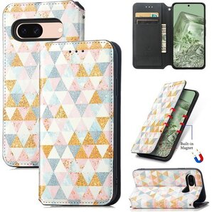 Pixel 8A ケース 手帳型 綺麗 かわいい グー ixel 8 A スマホケース ピンク Pixel 8A 1044