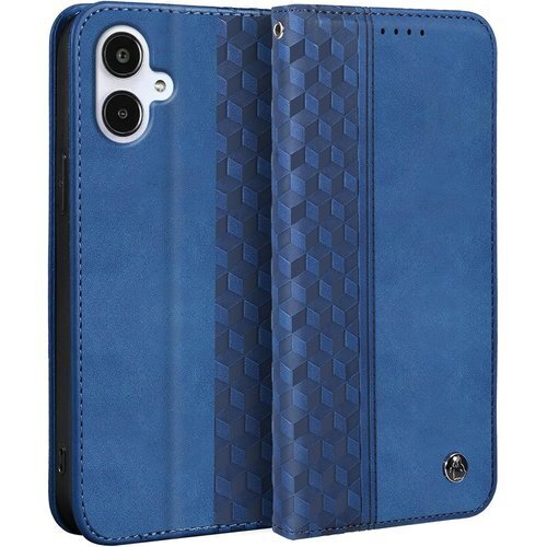 Gedurya Galaxy A25 5G ケース 手 スカバー 全面保護 耐衝撃 6.7インチ対応 - ブルー 1226