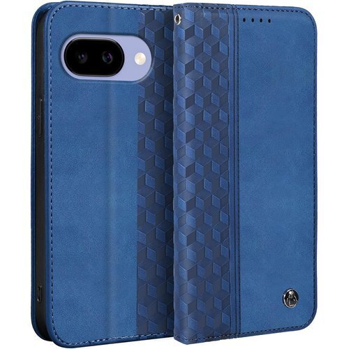 Gedurya Google Pixel 9a ケース スカバー 全面保護 耐衝撃 6.3インチ対応 - ブルー 1268