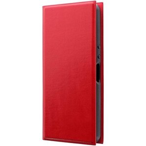 ルプラス Xperia Ace SO-02L 薄型手帳型ケース PRIME レッド LP-M19SX2LPRD 127