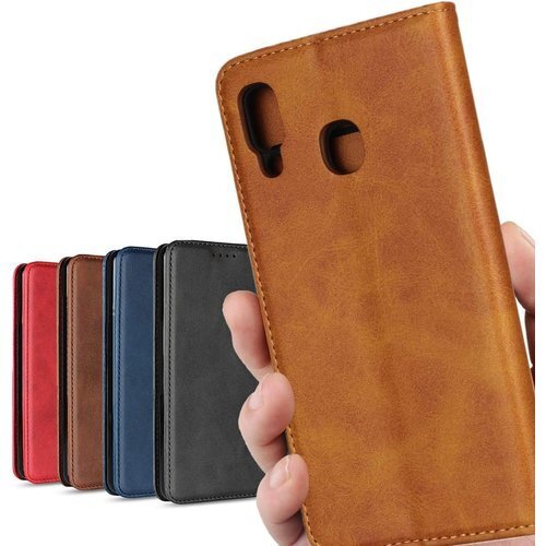 Galaxy A30 ケース SCV43 / SIMフ ンド機能 シンプル カバー 落ち着いた色 ライトブラウン 146