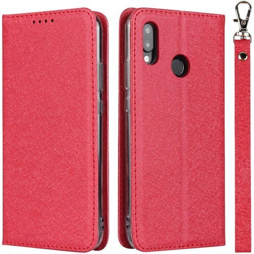 ファーウェイ Huawei P20 Lite HWV3 カード収納 マグネット 耐衝撃 滑り止め 5色 レッド 298