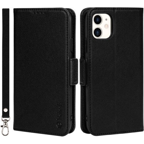 iphone 11 ケース 手帳型 アイフォン11ケー hosb 6.1 inch iPhone11 用ブラック 314