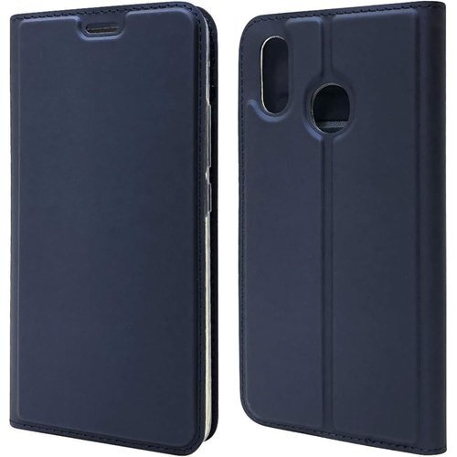 ZTE Libero S10 901ZT ケース 手帳 折り 薄型軽量 耐汚れ 耐衝撃 防塵 人気 4色 深い青 382