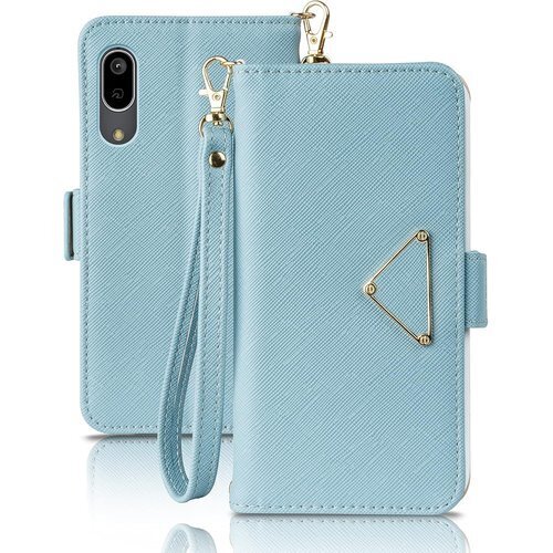 SZJAMIE 対応 AQUOS sense3 lit き 対応 Sense3 SH-02M/SHV45 ブルー 601