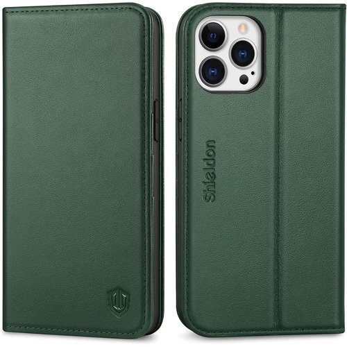 SHIELDON iPhone13 Pro Max 対 応 スマホケース 5G 202発売 ミッドナイトグリーン 759