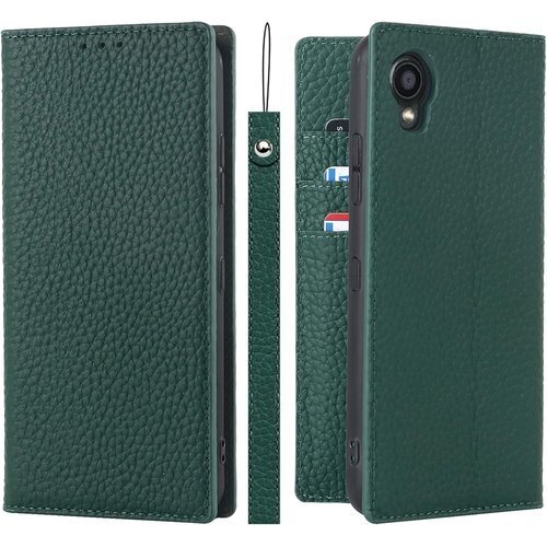 DIGNO BX2 A101KC ケース 京セラ di ンド マグネット 耐衝撃 おしゃれ 6色 ダークグリーン 1149