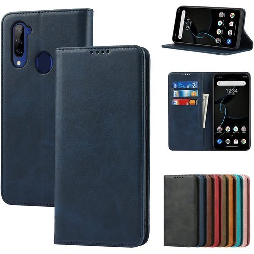 Eastwave ZTE Libero 5G A003 ンド機能 人気 おしゃれ 二つ折り 耐衝撃 5色 ブルー 1417