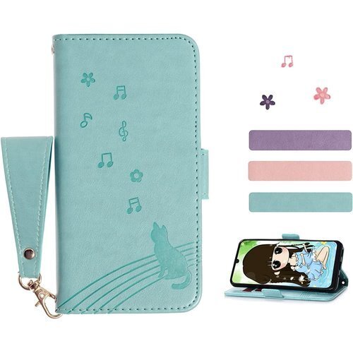 AQUOS wish SHG06 ケース 手帳型 AQ 携帯カバー AQUOS wish SHG06 グリーン 1502