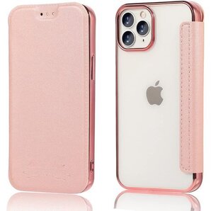 MuZiF iPhone11 Pro 用 ケース 手帳 用 手帳カバー iPhone 11 Proローズゴールド 2012