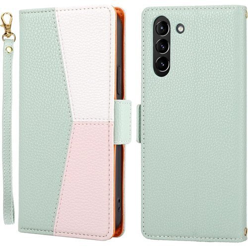 Grandoin Samsung Galaxy S21 携帯カバー スマホケース 耐衝撃3色選択 - グリーン 2233