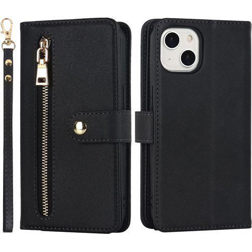 Pelanty 縄掛けケース for iPhone 1 ンド機能 滑り防止 耐衝撃 全面保護 手縄付き-ブラック 2241