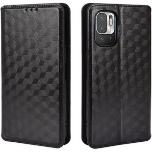 kawaylJP For Xiaomi Redmi N ホケース Redmi Note 10T 手帳型 ブラック 2505