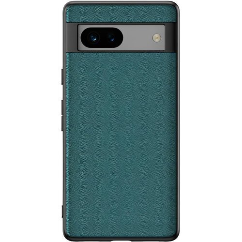 Panda Baby Google Pixel 7a ーケース 本革に近い質感 ピクセル7a軽量カバー シアン 2673