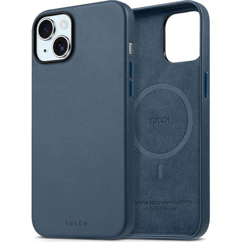 TUCCH iPhone15 Plus 用 ケース ワ one 15 plus 6.7インチ 対応 ダークブルー 2742