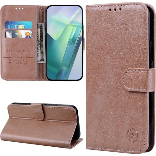 Tdcqssrs OPPO A54 5G ケース 手帳 面保護 手触りが良い 人気 上質 贈り物 ローズゴールド 2745