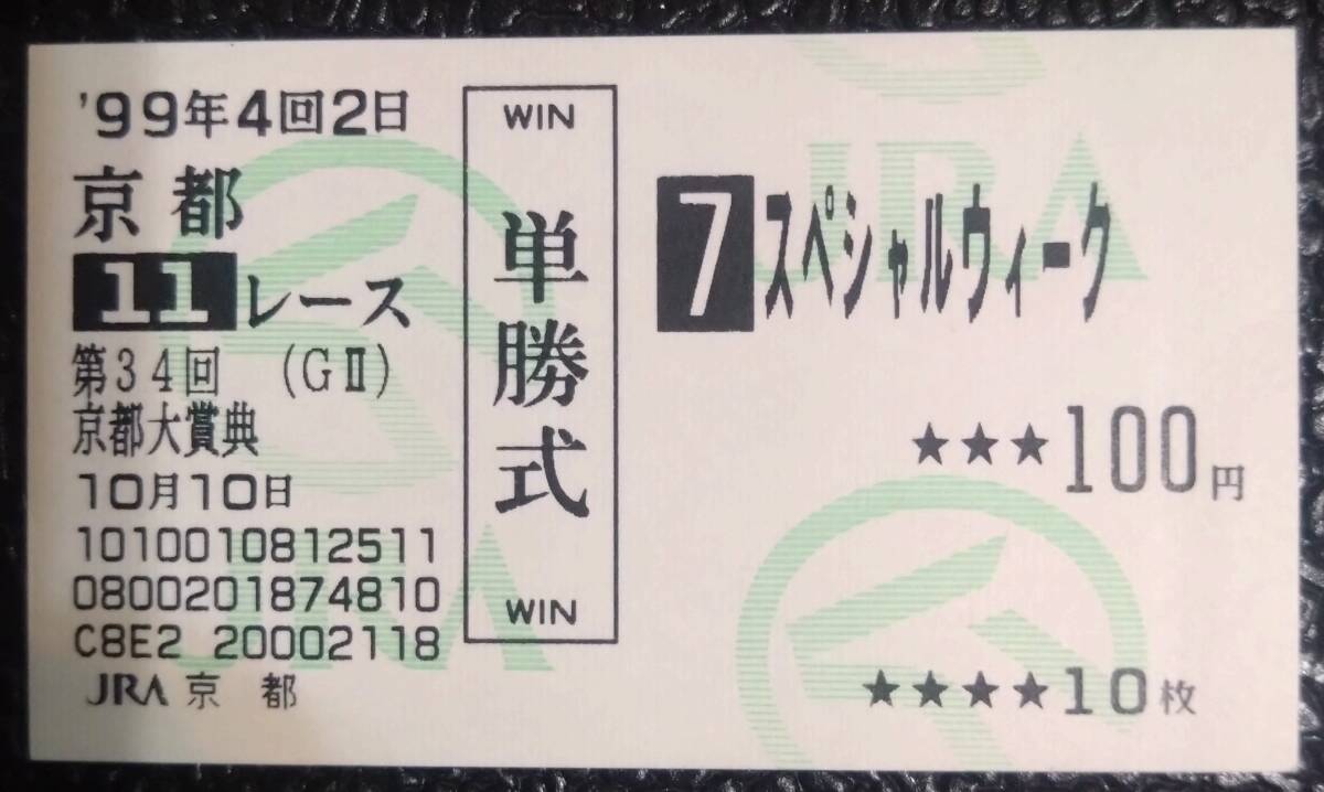 送料無料 現地的中単勝馬券 ウォッカ ジャパンカップ ウマ娘